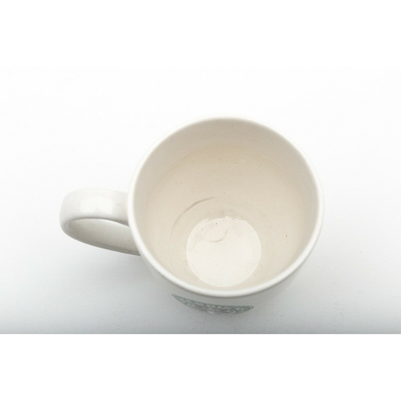 Starbucks 2007 Coffee Mug Green Siren Mermaid Retired Logo 14 oz White Classic - Picture 7 of 7
